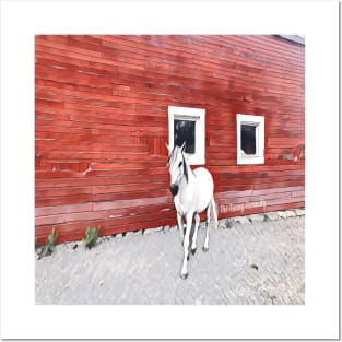 Boyfriend at the Lld Red Barn Posters and Art